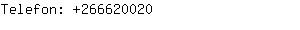 Telefon: 26662....