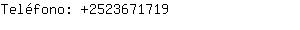 Telfono: 252367171990252367....