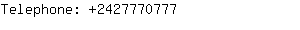 Telephone: 242777....