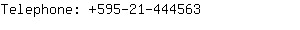 Telephone: 595-21-44....