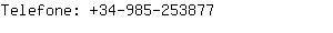 Telefone: 34-985-25....