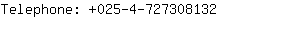 Telephone: 025-4-72730....