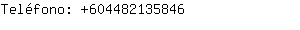 Teléfono: 60448213....