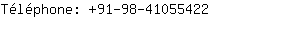 Tlphone: 91-98-4105....