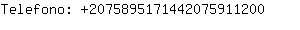 Telefono: 207589517144207591....