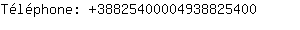 Tlphone: 3882540000493882....