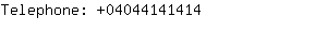 Telephone: 0404414....