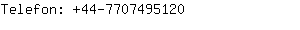 Telefon: 44-770749....