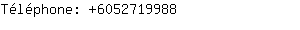Téléphone: 605271....