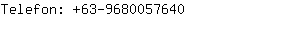 Telefon: 63-968005....