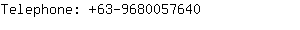 Telephone: 63-968005....