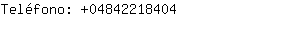 Teléfono: 0484221....