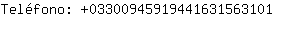 Telfono: 0330094591944163156....