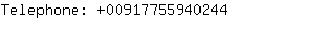 Telephone: 0091775594....