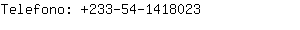 Telefono: 233-54-141....