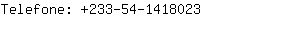 Telefone: 233-54-141....