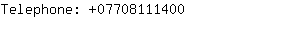 Telephone: 0770811....