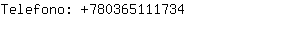 Telefono: 78036511....