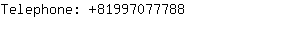 Telephone: 8199707....