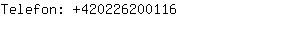 Telefon: 42022620....