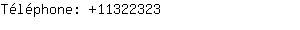 Téléphone: 1132....
