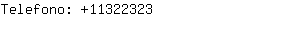 Telefono: 1132....