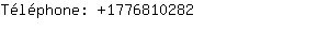 Téléphone: 177681....
