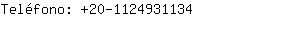 Teléfono: 20-112493....