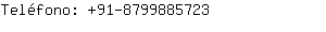 Teléfono: 91-879988....