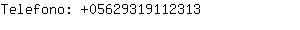 Telefono: 0562931911....