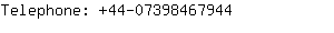 Telephone: 44-0739846....