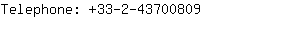 Telephone: 33-2-4370....