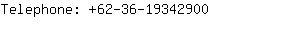 Telephone: 62-36-1934....