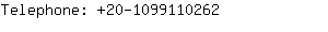 Telephone: 20-109911....