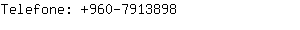Telefone: 960-791....
