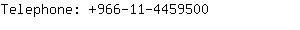 Telephone: 966-11-445....