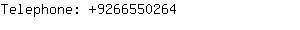 Telephone: 926655....