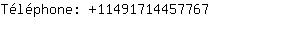 Tlphone: 1149171445....