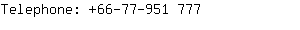 Telephone: 66-77-951....