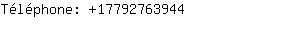 Téléphone: 1779276....