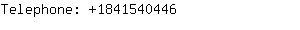 Telephone: 184154....
