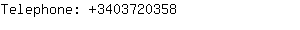 Telephone: 340372....