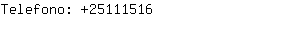 Telefono: 2511....