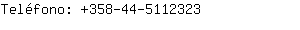 Telfono: 358-44-511....