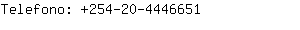 Telefono: 254-20-444....