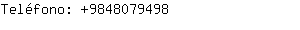 Teléfono: 984807....