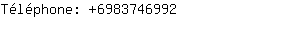 Téléphone: 698374....
