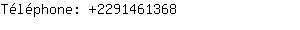 Téléphone: 229146....
