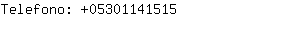 Telefono: 0530114....