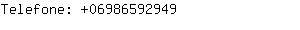 Telefone: 0698659....
